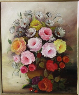 Betes, Autumn Flowers Still Life, Oil on Canvas-ZYI-1338544