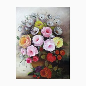 Betes, Autumn Flowers Still Life, Oil on Canvas-ZYI-1338544