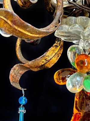 Bette Davis Fruits Murano Chandelier, 1950s-OVO-1740763