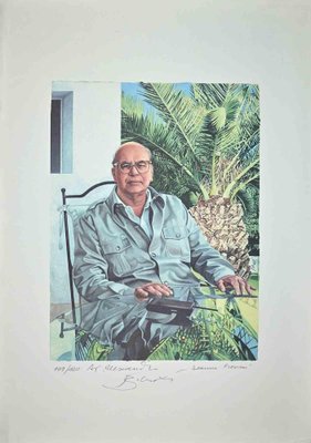 Bettino Craxi, Self-Portrait, Photolithograph, 1992-ZCI-1762125