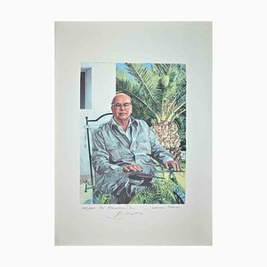 Bettino Craxi, Self-Portrait, Photolithograph, 1992-ZCI-1762125