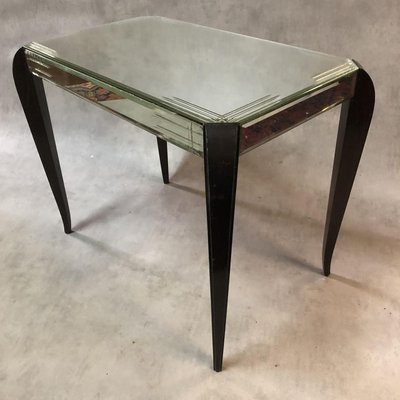 Beveled Glass Coffee Table from Mobiglace, 1940s-SDV-728824