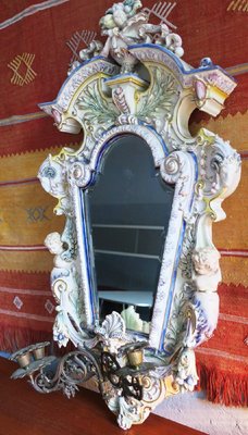 Beveled Mirror with Candleholder from Hugo Lonitz-ED-1719152