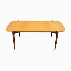 Bicolor Maple & Teak Coffee Table, 1950s-PF-875312