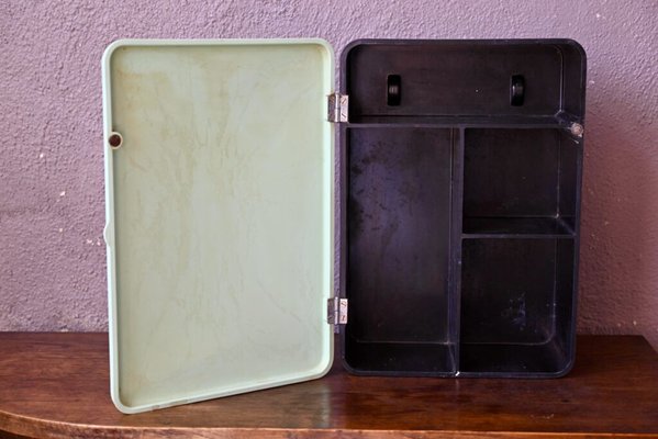 Bicolore Pharmacy Cabinet, 1950s-AIU-1756933