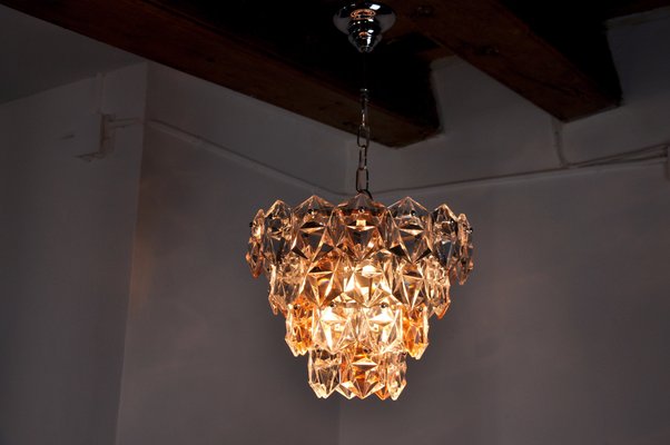 Bicolored Chandelier from Kinkeldey, 1970s, Germany-EJE-898198