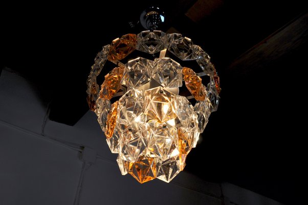 Bicolored Chandelier from Kinkeldey, 1970s, Germany-EJE-898198