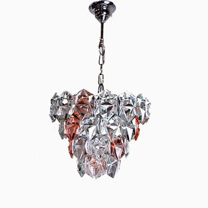 Bicolored Chandelier from Kinkeldey, 1970s, Germany-EJE-898198