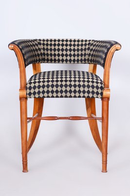 Biedermeier Armchair in Cherrywood and Ebony, Vienna, Austria, 1820s-WHY-1790756