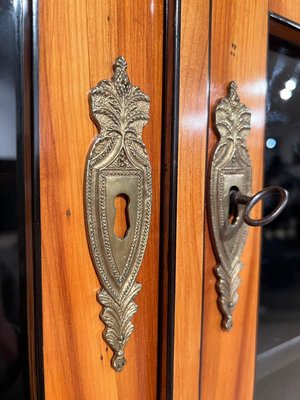 Biedermeier Bookcase, Cherry Veneer, South Germany 1820-NNB-1793931