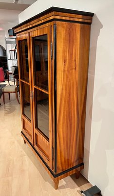 Biedermeier Bookcase, Cherry Veneer, South Germany 1820-NNB-1793931