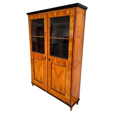 Biedermeier Bookcase in Cherry Veneer, 1820-NNB-1788051