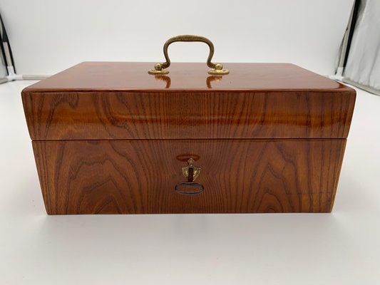 Biedermeier Box, Ash Veneer, South Germany, circa 1830-NNB-1111237