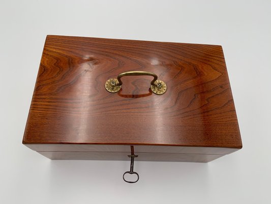 Biedermeier Box, Ash Veneer, South Germany, circa 1830-NNB-1111237