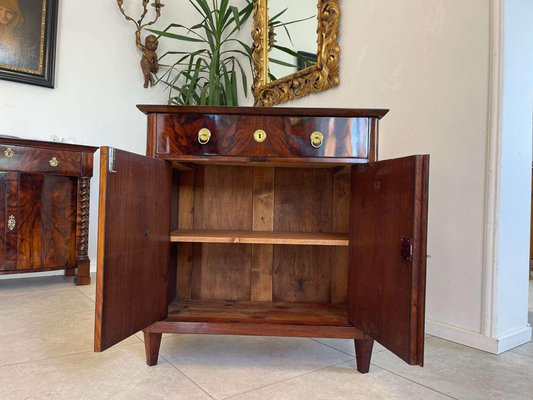 Biedermeier Brown Sideboard Trumeau-PXE-2019628