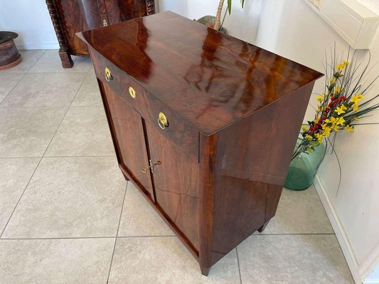 Biedermeier Brown Sideboard Trumeau-PXE-2019628