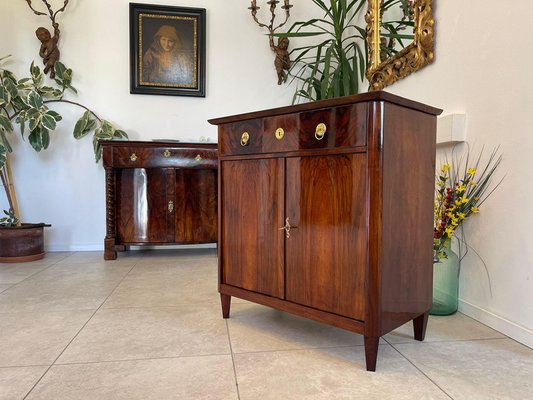 Biedermeier Brown Sideboard Trumeau-PXE-2019628