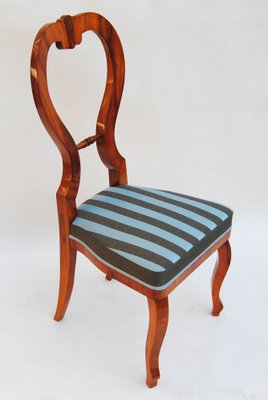 Biedermeier Chairs in Cherry-Tree, Czech, 1840s, Set of 6-WHY-1778048