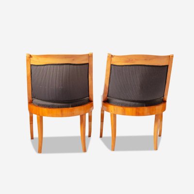 Biedermeier Cherry Armchairs, Set of 2-GCQ-1777813