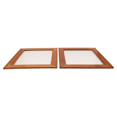 Biedermeier Cherry Wood Picture Frames, Set of 2-WFJ-875828