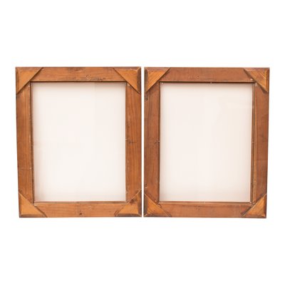 Biedermeier Cherry Wood Picture Frames, Set of 2-WFJ-875828