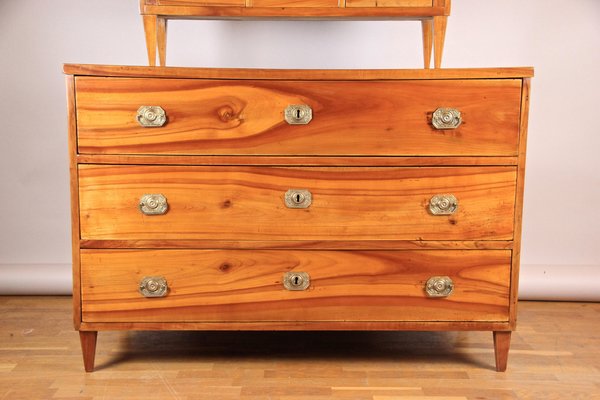 Biedermeier Cherrywood Chest of Drawers, Austria, 1825-TQA-1322332