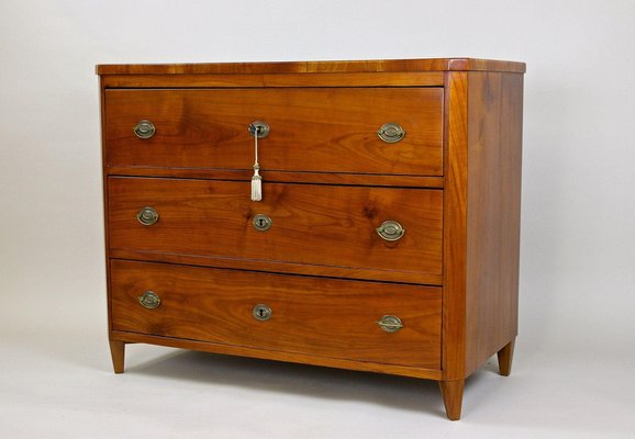 Biedermeier Cherrywood Chest of Drawers, Austria, 1830s-TQA-1410642