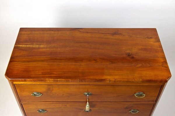 Biedermeier Cherrywood Chest of Drawers, Austria, 1830s-TQA-1410642