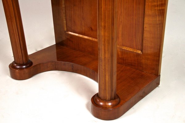 Biedermeier Cherrywood Console Table, Austria, 1860s-TQA-1321887