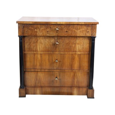 Biedermeier Chest of Drawers in Walnut-WFJ-1818288