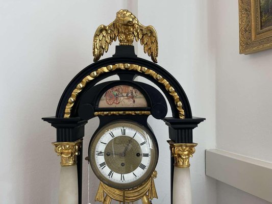 Biedermeier Clock with Musical Movement-PXE-1704472