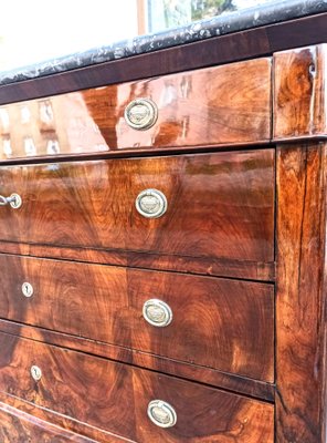 Biedermeier Commode with Marble Top-FSD-1286809