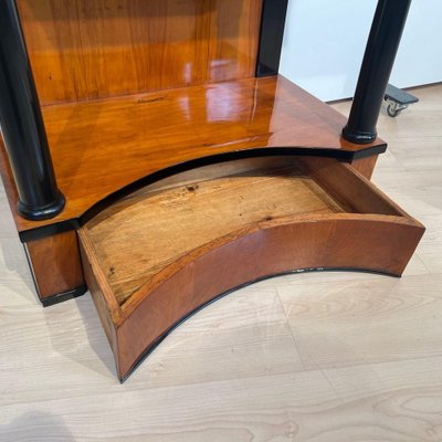 Biedermeier Console Table in Cherry Veneer, 1820-NNB-1772834