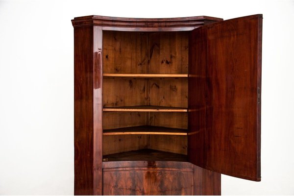 Biedermeier Corner Cabinet-BXB-689108