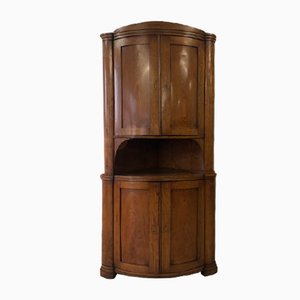 Biedermeier Corner Cabinet in Ash, 1840-QVR-1774560