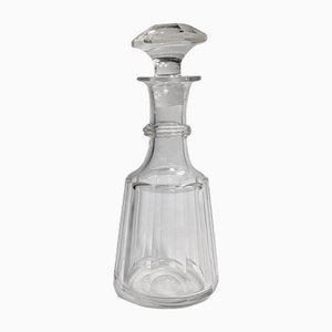 Biedermeier Crystal Glass Bottle with Stopper, 1890s-VTK-2032397