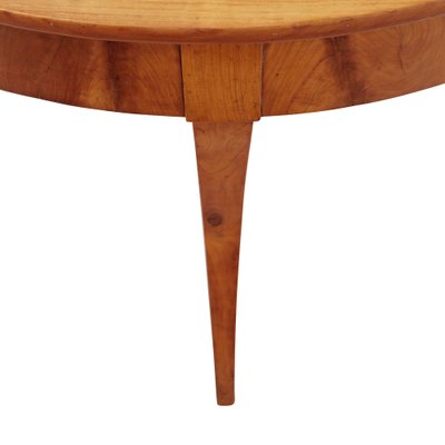 Biedermeier Demi Lune Consoles Converting Table in Cherry, 1820s, Set of 2-GCQ-1723767