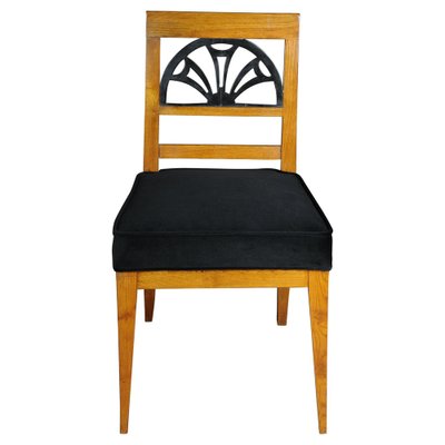 Biedermeier Dining Chair in Birch, 19th Century-FLW-1402137