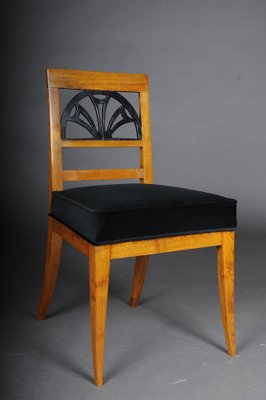 Biedermeier Dining Chair in Birch, 19th Century-FLW-1402137