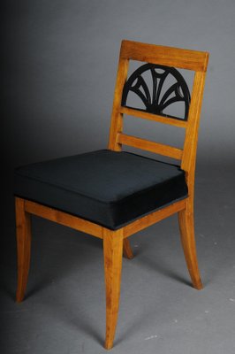 Biedermeier Dining Chair in Birch, 19th Century-FLW-1402137