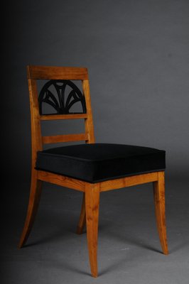 Biedermeier Dining Chair in Birch, 19th Century-FLW-1402137