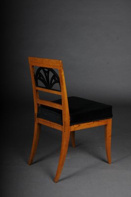 Biedermeier Dining Chair in Birch, 19th Century-FLW-1402137