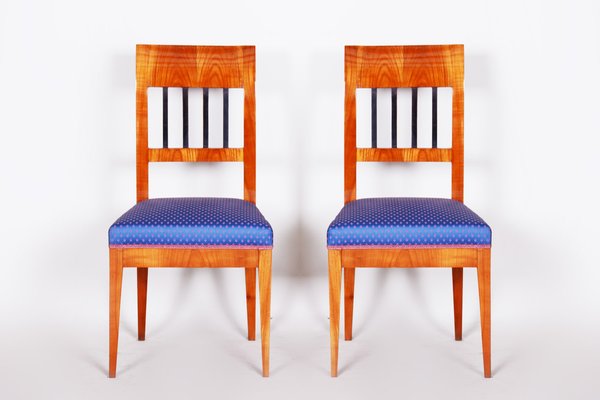 Biedermeier Dining Chairs in Cherry Tree, 1820s, Set of 2-WHY-1767485