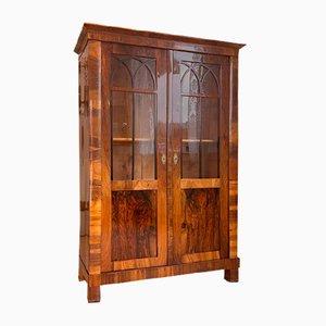 Biedermeier Display Cabinet in Walnut-PXE-2041663