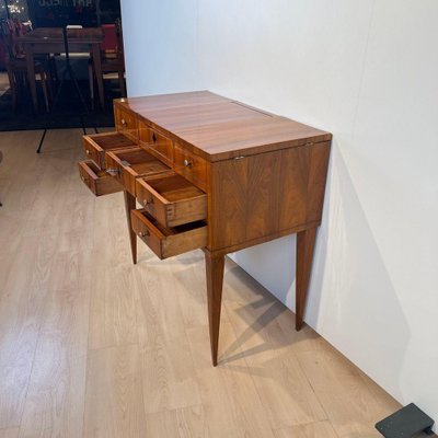 Biedermeier Dressing Table in Walnut Veneer, 1830-NNB-1780832