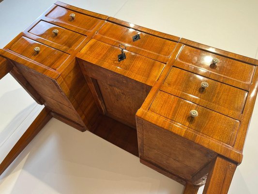 Biedermeier Dressing Table in Walnut Veneer, 1830-NNB-1780832