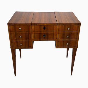 Biedermeier Dressing Table in Walnut Veneer, 1830-NNB-1780832