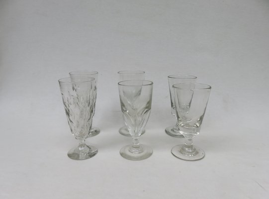 Biedermeier Glasses, Set of 6-EY-1372186