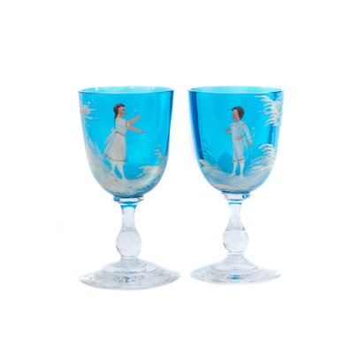 Biedermeier Goblets, 1860s, Set of 2-FSD-846151