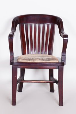 Biedermeier Mahogany Armchair, Germany, 1840s-WHY-1767493